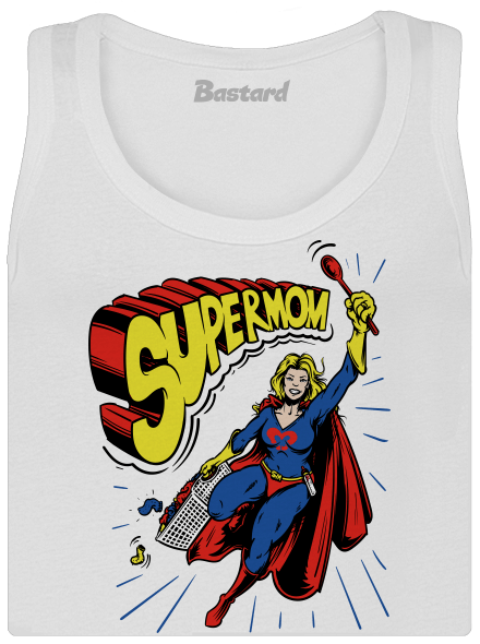 Supermom dámské tílko klasické White