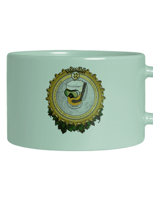 Pivní horoskop: Vodnář hrnek makronka Mint Macaron