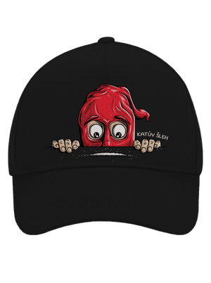 Katův šleh kšiltovka baseballka Black