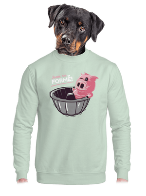 Ve formě unisex mikina bez kapuce Blush Mint