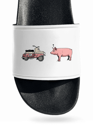 Praseta pantofle White