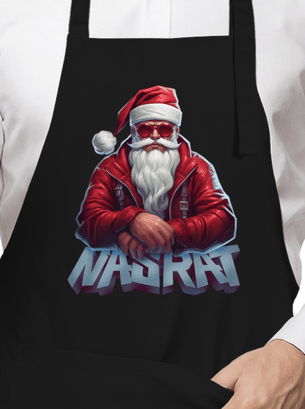 Sranta Klaus zástěra Black