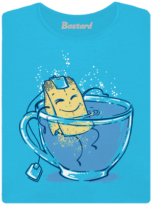 Relax dámské tričko s lemem Blue Atol