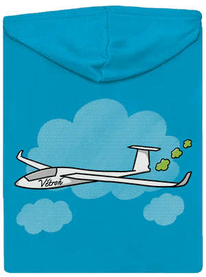 Větroň dámská mikina na zip Blue Atol