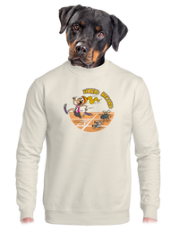 unisex mikina bez kapuce