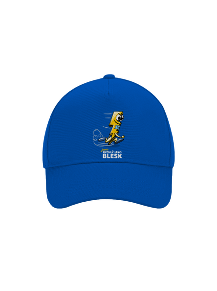 Rychlý jako blesk kšiltovka baseballka Bright Royal