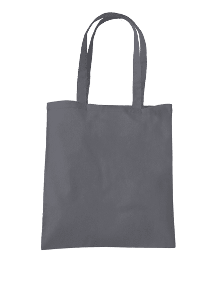 Bez potisku taška Graphite grey