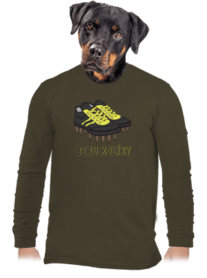 Beru kolíky pánské dlouhý rukáv Urban Khaki