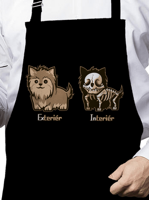 Teriér zástěra Black