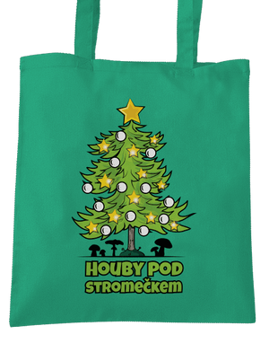 Houby pod stromečkem taška Mint