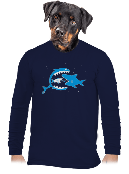 Rybky pánské dlouhý rukáv Navy