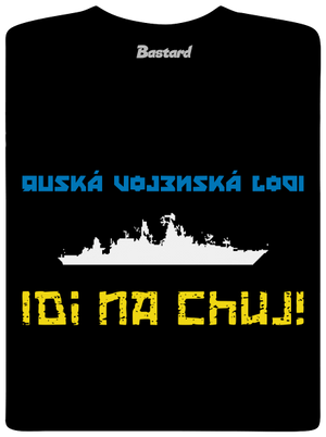 Ukrajina - Lodi idi na chuj pánské dlouhý rukáv Black