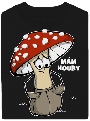 Mám houby unisex mikina bez kapuce Black