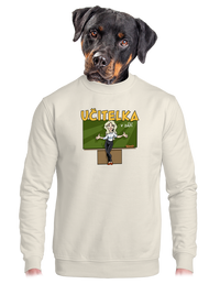unisex mikina bez kapuce
