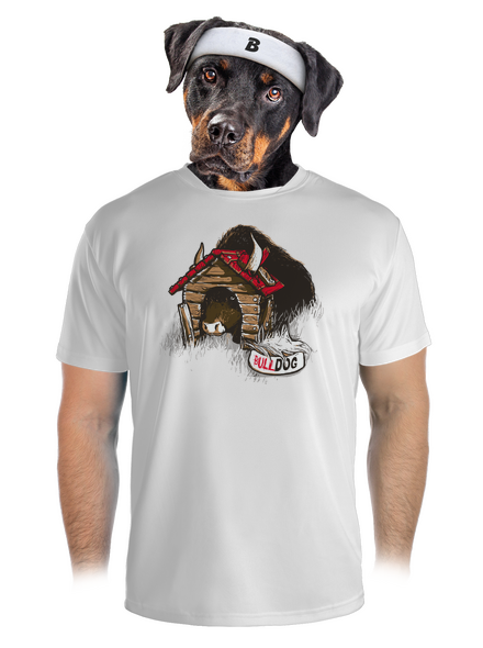 Bulldog pánské sportovní tričko White