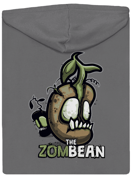 Zombean dámská mikina na zip Steel Gray