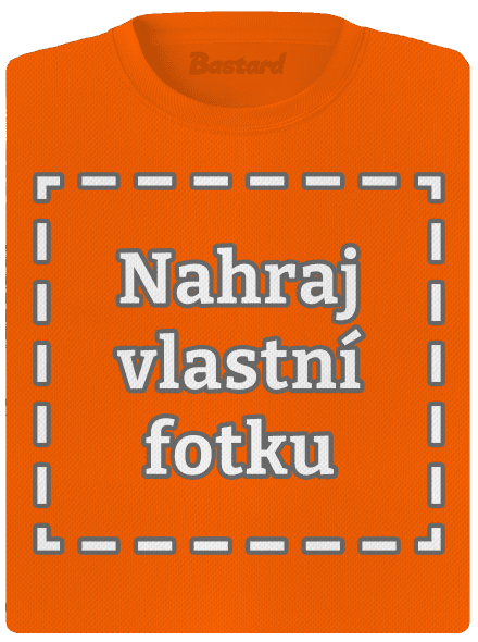Vlastní potisk dámské sportovní tričko Neon Orange