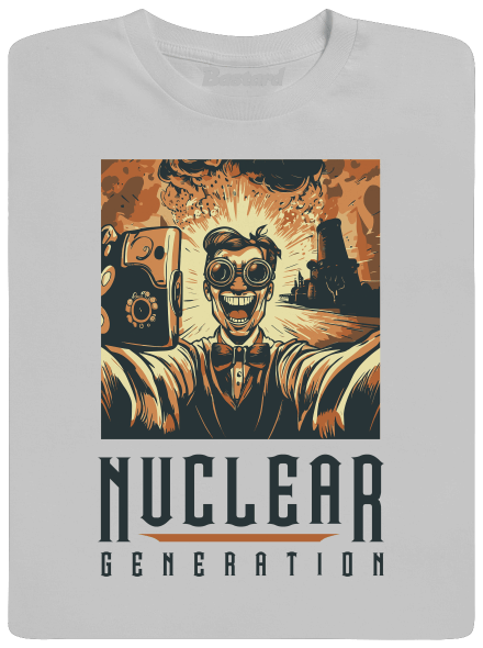 Nuclear generation pánské tričko Pacific Grey