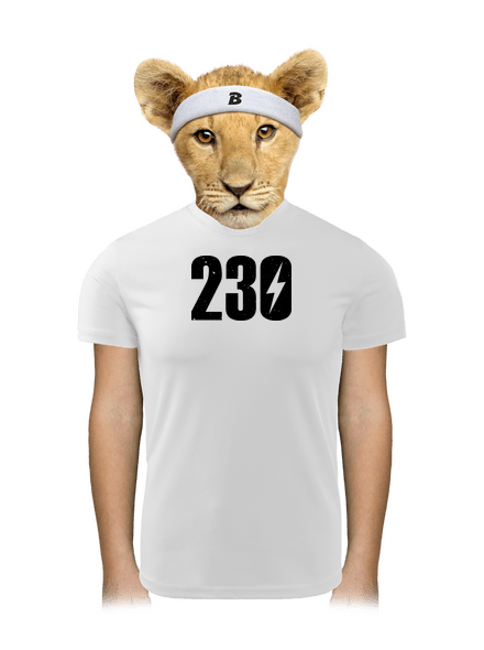 230 V dětské sportovní tričko White