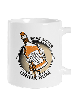 Save Water klasický hrnek White