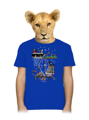 Zapaříme dětské tričko Royal Blue