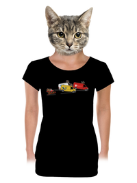 dámské tričko s lemem