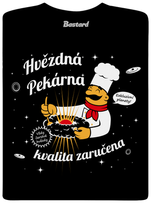 Hvězdná pekárna pánské dlouhý rukáv Black