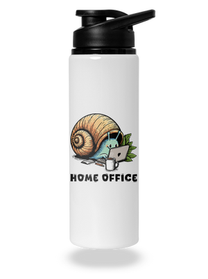 Šnekův home office lahev na vodu White