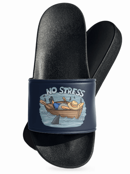 No stress pantofle Navy