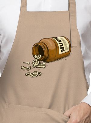 Music Pills zástěra Rope