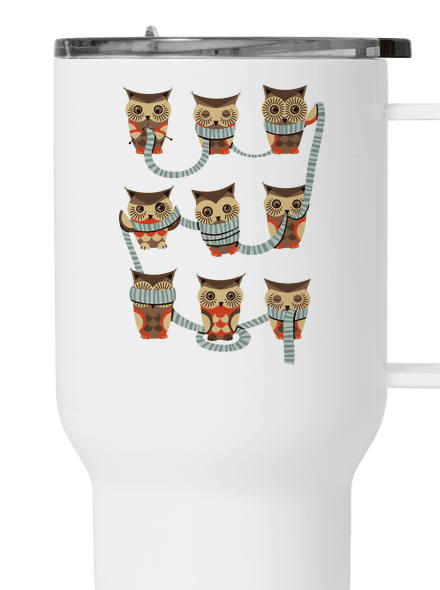 Sovičky termohrnek White