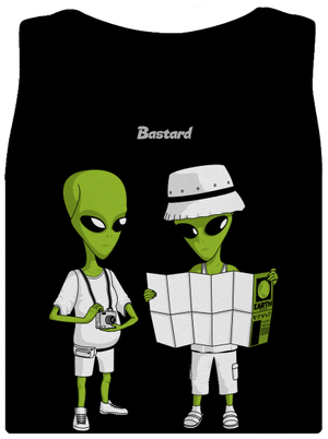 Mimozemšťané dámské tílko klasické Black