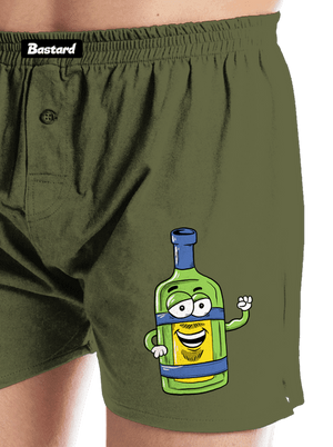 Láska na beton pánské trenky Khaki