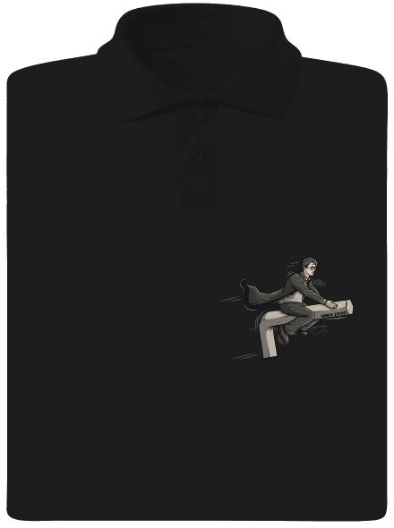 Harry na inbusu pánská polokošile Black