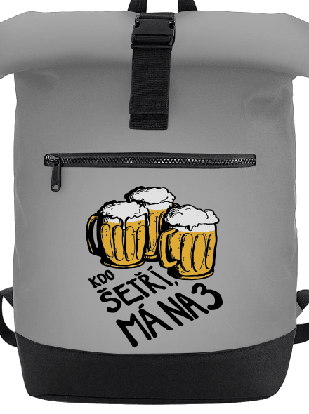 Kdo šetří, má na tři batoh Grey Marl