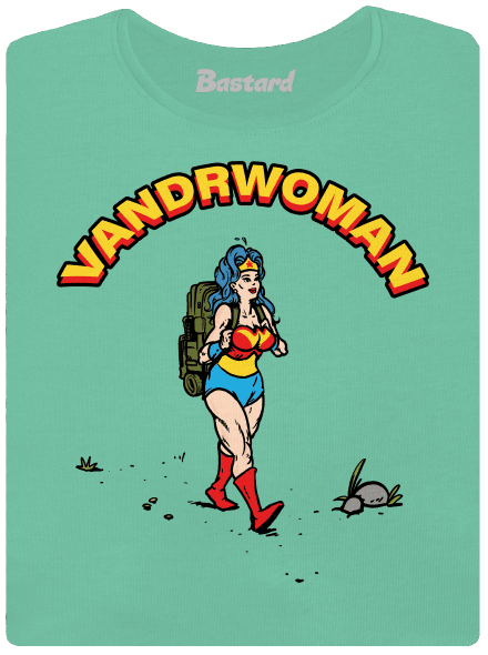 Vandrwoman dámské tričko premium Mint Mal