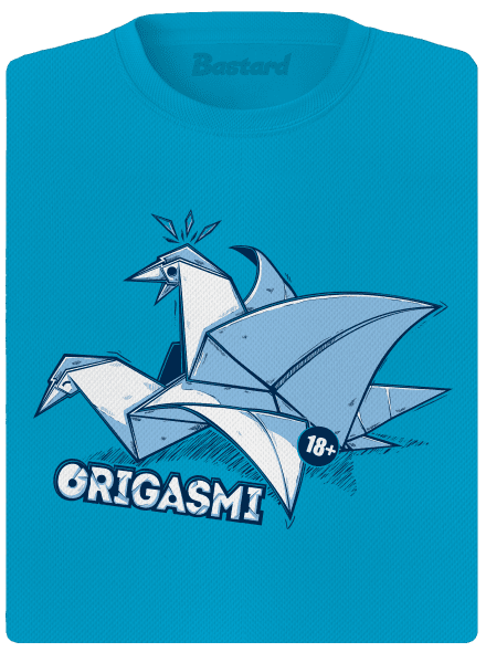Origasmi dámské sportovní tričko Blue Atol