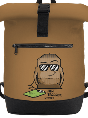 Čajový týpek batoh Caramel