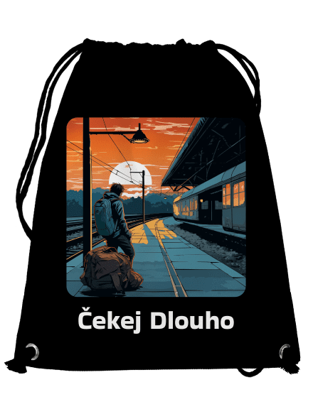 Čekej dlouho vak Black