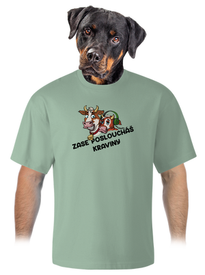 unisex tričko oversized