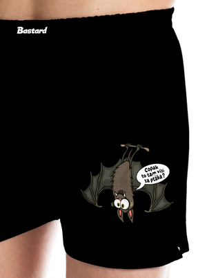 Visící netopýr pánské trenky Black