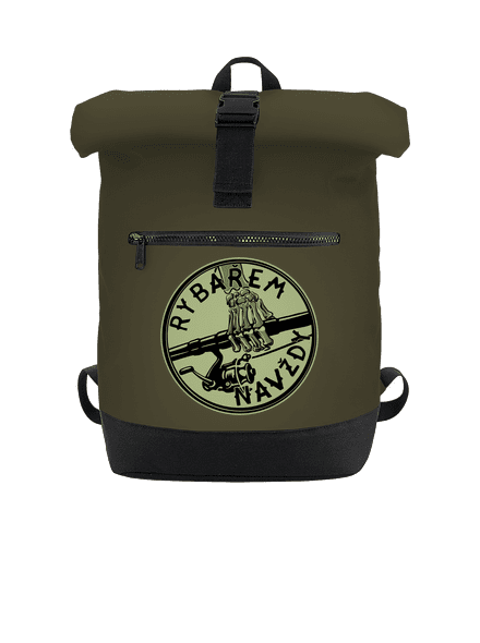 Rybářem navždy  batoh Military Green