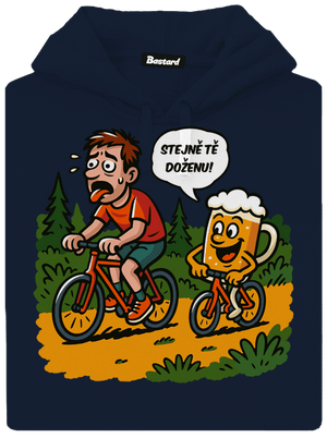 Doženu tě pánská mikina klokanka Navy