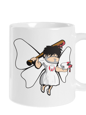 Zoubková víla klasický hrnek White