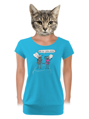 dámské tričko s lemem