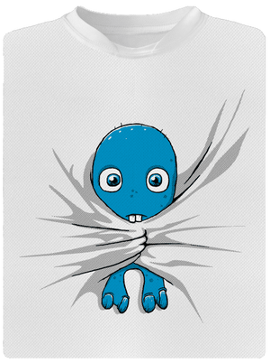 Bubák dětské sportovní tričko White