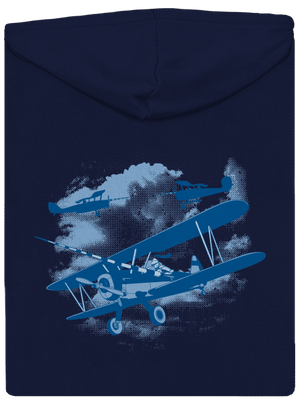 Rytíři nebes pánská mikina na zip Navy