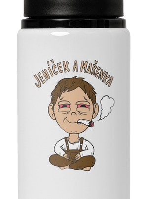 Jeníček a mařenka lahev na vodu White