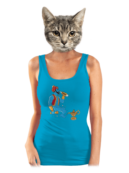 Gin a tonic dámské tílko klasické Blue Atol