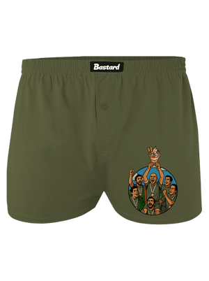 Pohár pánské trenky Khaki